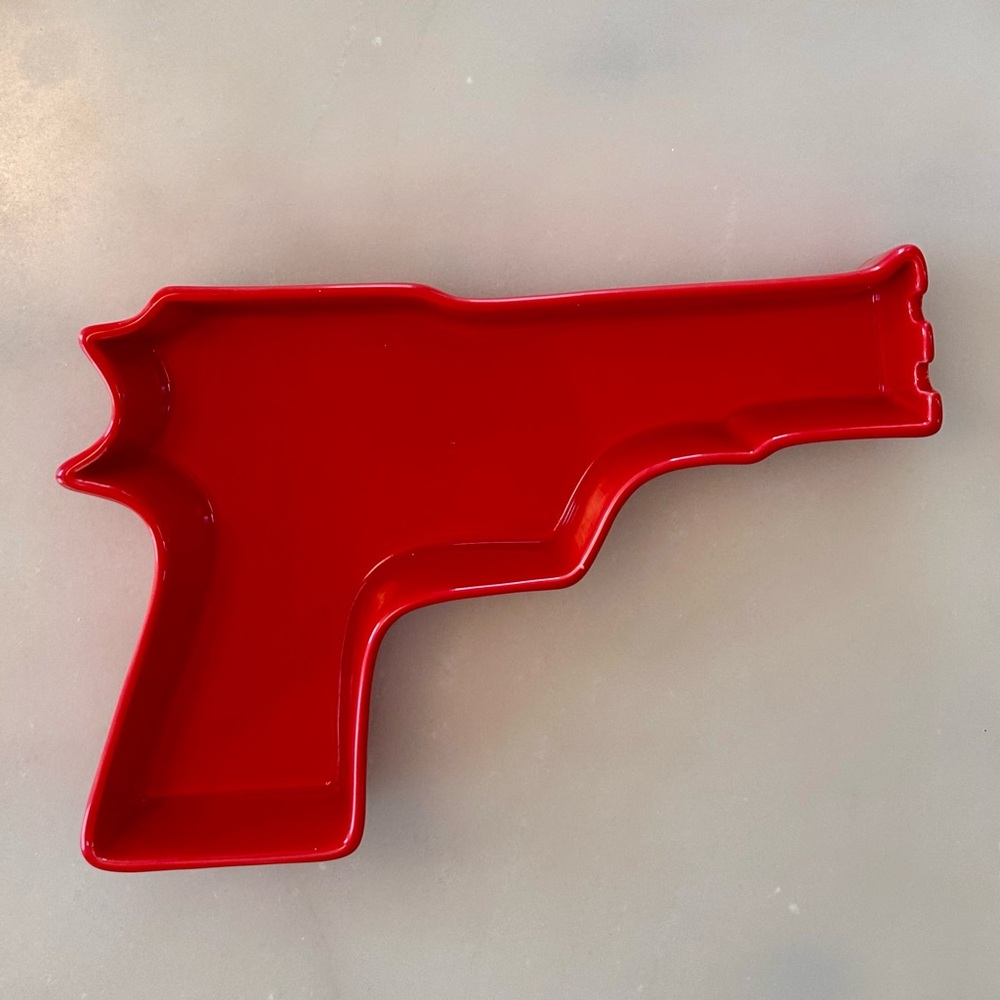 Vintage Ceramic Gun Catch-all